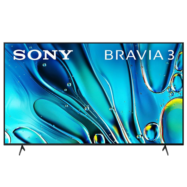 Sony 139 cm (55) BRAVIA 3 4K Ultra HD Smart LED Google TV (Black, K55S30)