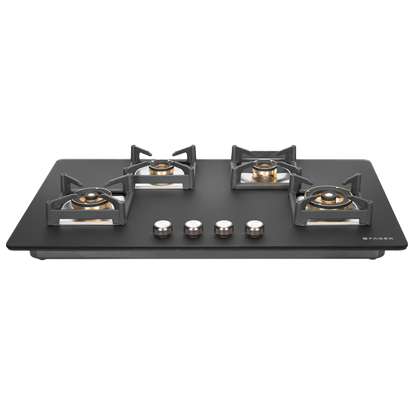 Faber BELLA HT 904 BR AI FFD Glass Top 4 Burner Automatic Hob (BELLAHT904BRAIFFD)