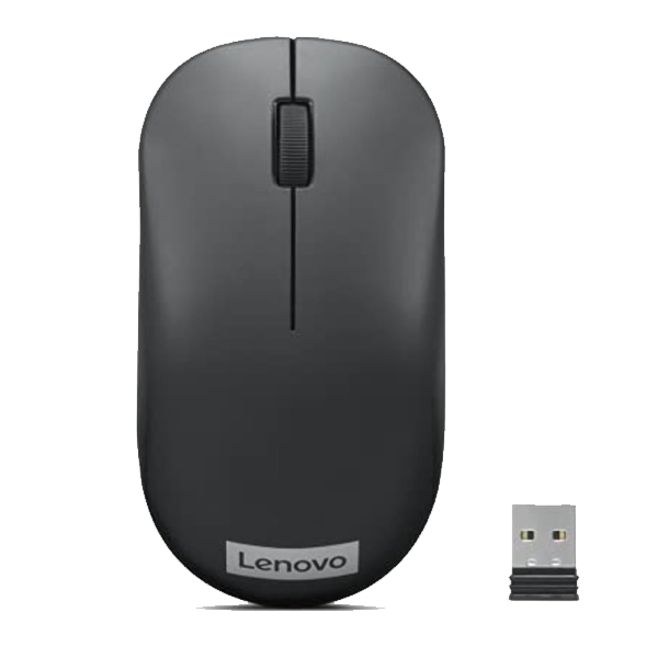 Lenovo 130 Wireless Compact Mouse 1K DPI Optical sensor, 2.4GHz Wireless NanoUSB (LENOVOWM130)