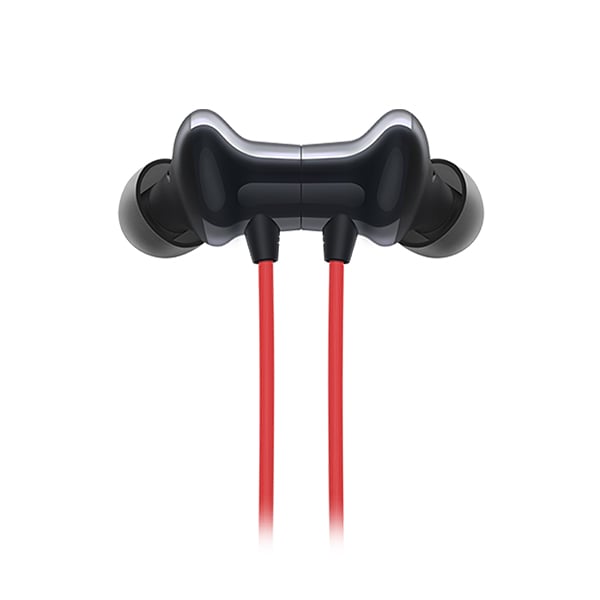 OnePlus Bullets Wireless Z Bass Edition Bluetooth Headset  (Reverb Red, In the Ear) (OPBTHPBWZBASSEDITION)