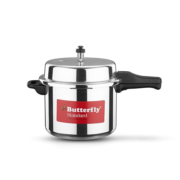 Butterfly 10 L Aluminium Pressure Cooker with Induction Bottom (10LSTDPLUS)