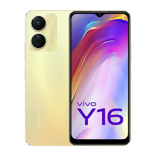 Vivo Y16 (3GB RAM, 64GB, Drizzling Gold) (Y16364GB)