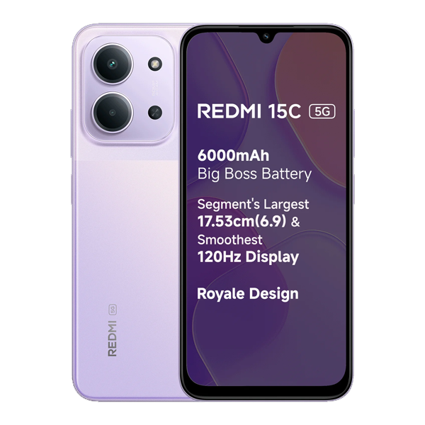 Redmi 15C 5G (6GB RAM, 128GB, R15C5G6128GB)
