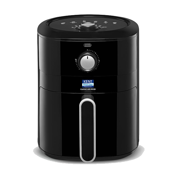 Kent Classic Hot Air Fryer 4L 1300 W (80% Less Oil, Instant Electric Air Fryer, CLASSIC4L)