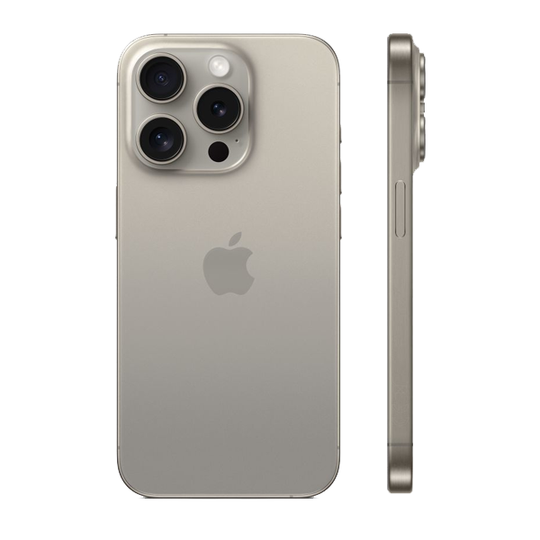 Apple iPhone 15 Pro (128GB, Natural Titanium)