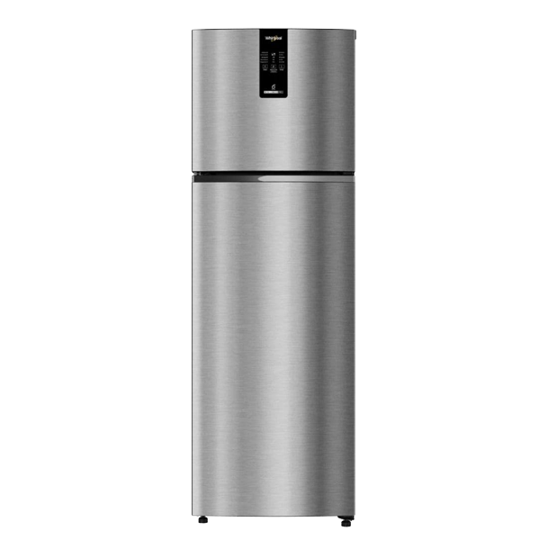 Whirlpool Intellifresh Pro 235L 2 Star Convertible Frost Free Double Door Refrigerator (Illusia Steel, IFPROINVCNV278ILS2SY)