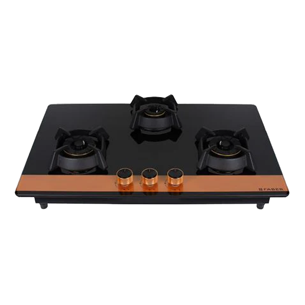 Faber Utopia Pro HT 783 BR CI Toughened Glass Top 3 Burner Automatic Electric Hob (UTOPIAPROHT783BRCI)