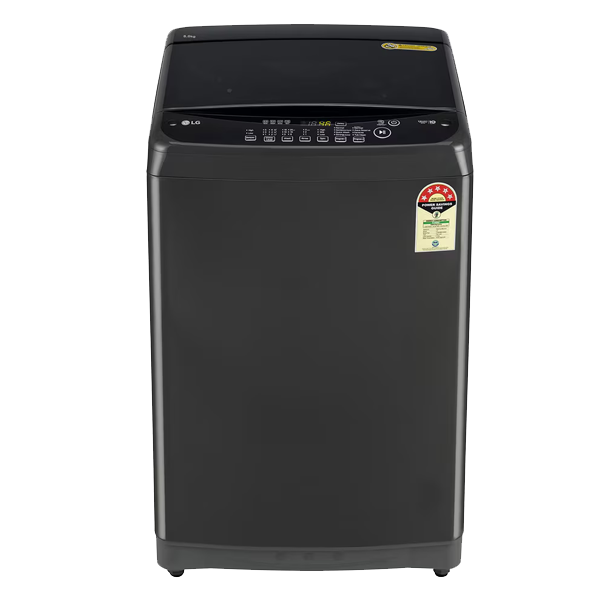 LG 8 kg Inverter Fully Automatic Top Load Washing Machine (Smart Inverter Technology, Middle Black, T80SPMB1Z)