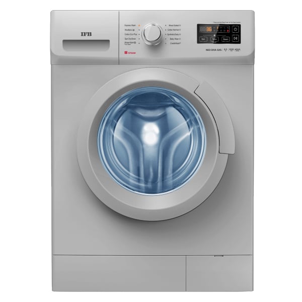 IFB 6 kg with Steam Wash, Aqua Energie, Anti-Allergen Fully Automatic Front Load with In-built Heater Silver  (NEODIVASXS6010)