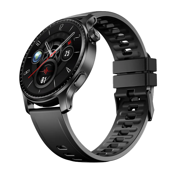 Boat Ultima Summit Smartwatch with 1.43" AMOLED Display, Cloud Watch Faces, Emergency SOS, Functional Crown (BOATSWULTIMASUMTAMLD)