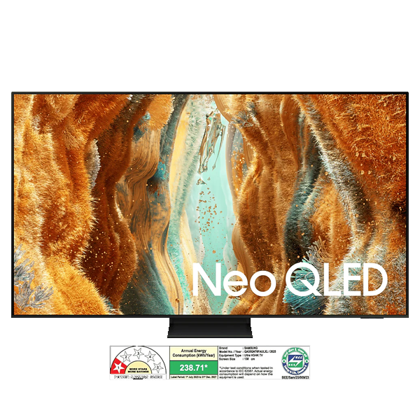 Samsung 215 cm (85 inch) 4K Ultra HD Neo QLED Smart Tizen TV with AI Football Mode (QA85QN70H)