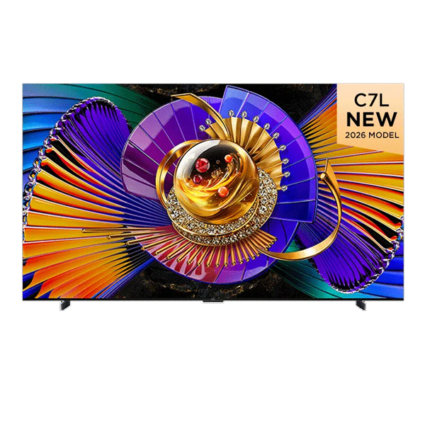 TCL 55C7L 139.7 cm 55 inch 4K UltraHD SQD Mini LED TV Black (TCL55C7L)