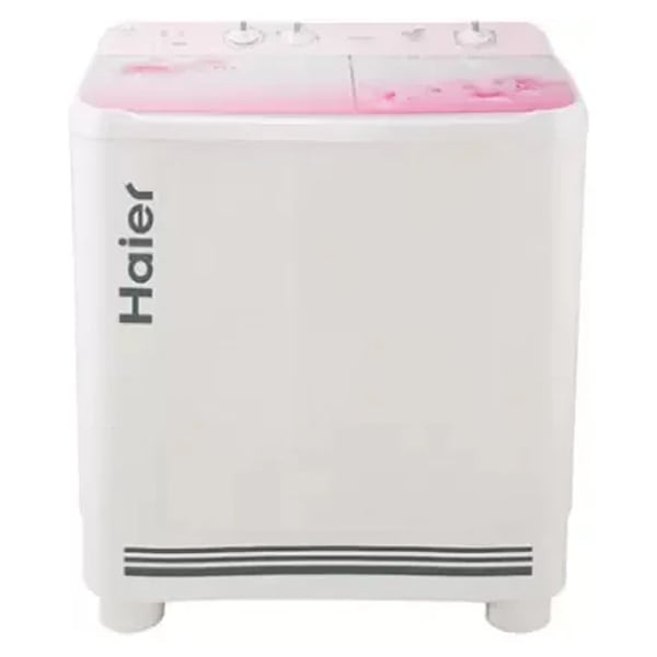 Haier 9 Kg Semi-Automatic Top Loading Washing Machine (Pink) (HTW901159FL)