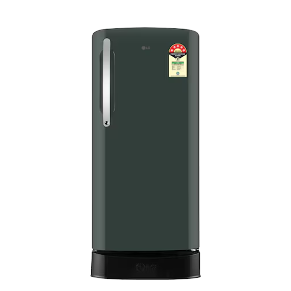 LG 201 Litres 5 Star Direct Cool Single Door Refrigerator with Smart Inverter Compressor (GLD2156ZHRG)
