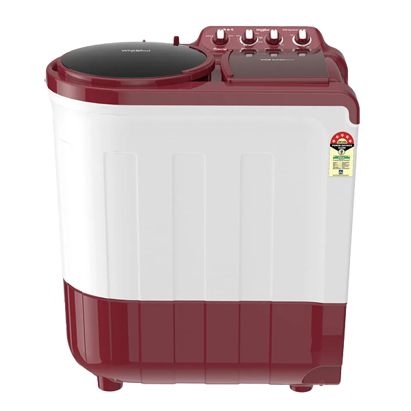 Whirlpool Ace Super Soak 8 kg 5 Star Semi-Automatic Top Loading Washing Machine with Extra Soak time (Coral Red, ACE8.0SUPSOAKXTRACLR)