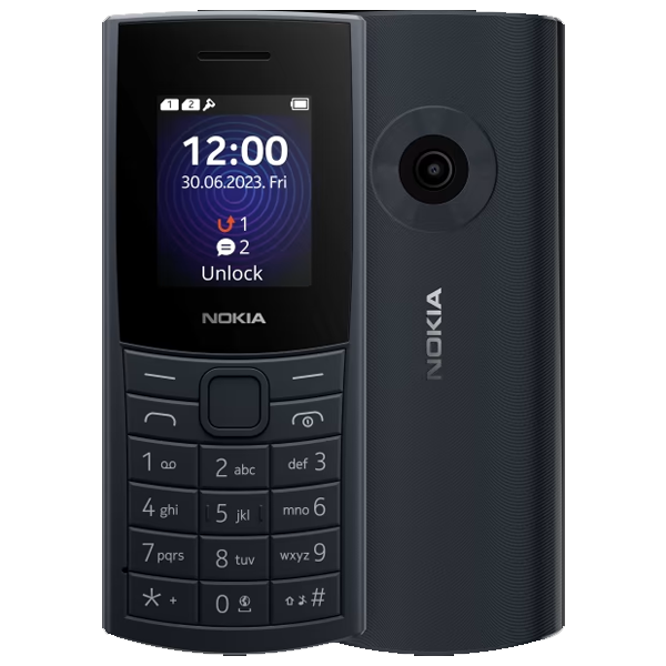 Nokia 110 4G with 4G, Camera, Bluetooth, FM Radio, MP3 Player, MicroSD (NOK1104G)
