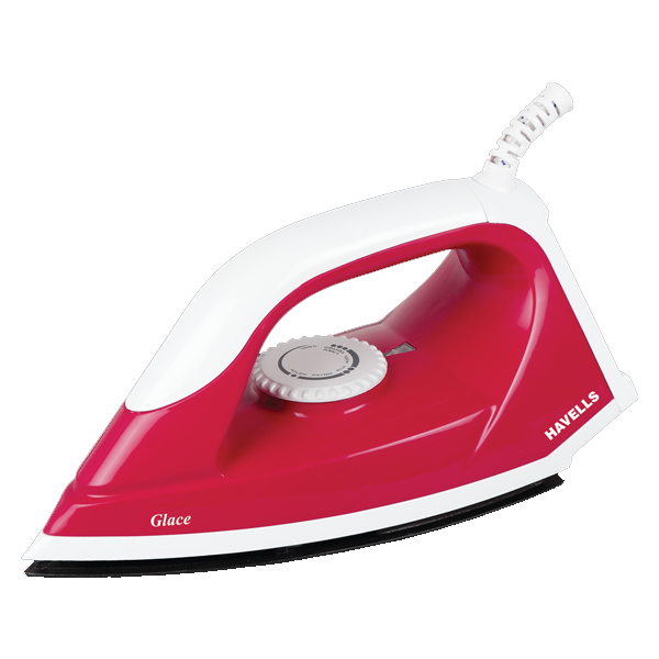 HAVELLS GLACE RUBY 750 W Dry Iron (GLACERUBY750W, Red)