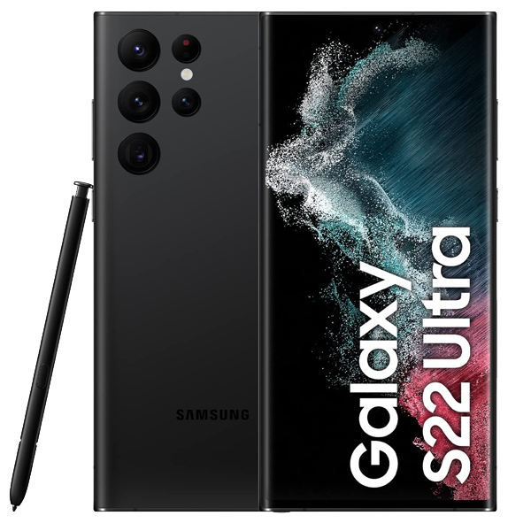 Samsung Galaxy S22 Ultra 5G (Phantom Black, 12GB, 256GB Storage) (S22ULTRA12256PHTMBLK)
