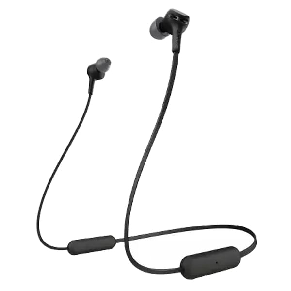 Sony WI-XB400 Wireless In-Ear Extra Bass Splash-proof Headphones with neck-band design - Black (SONYBTHPWIXB400)
