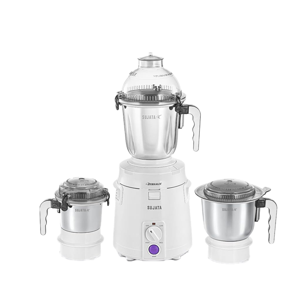 Sujata Dynamix 900 Watts Mixer Grinder (SUJATADYNAMIX900W3J)