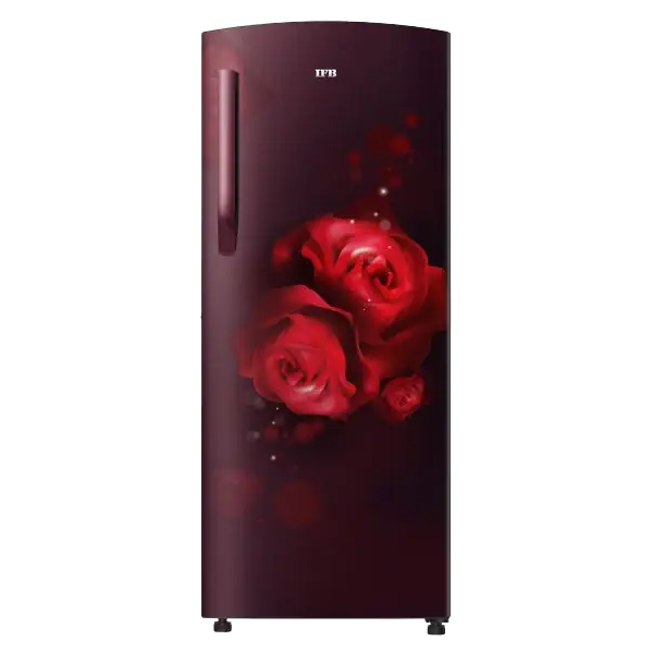 IFB 206 L 4 Star Single Door Direct Cool Refrigerator (Red - Flower, IFBDC2324IRV)