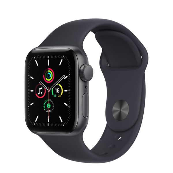  Apple Watch SE 40 mm Space Grey Aluminium  (IWSEGPS40MMSGAMNSBR)