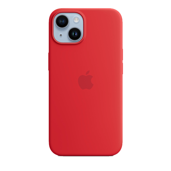 Apple iPhone 14 Pro Silicone Case, Red (IP14SICASEREDMPRW3)