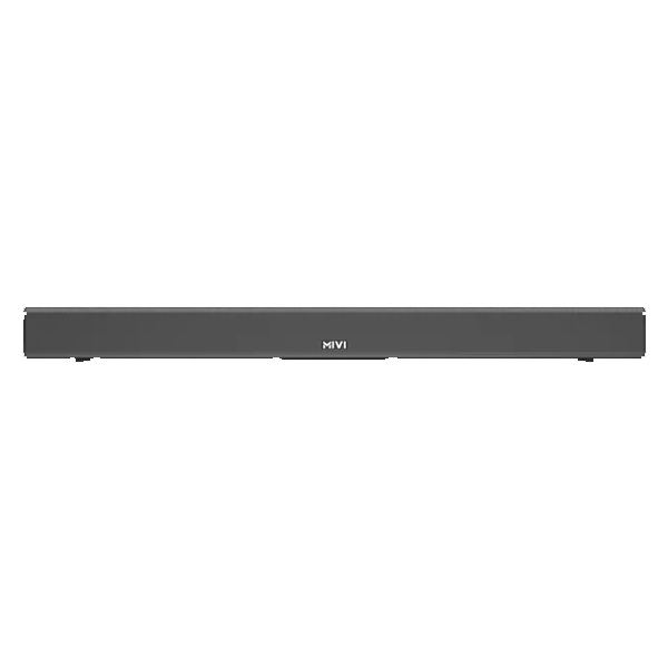 MIVI Fort R120 120W Bluetooth Soundbar with Remote (Cinematic Sound, 2.2 Channel, Black, MIVISBFORTR120)