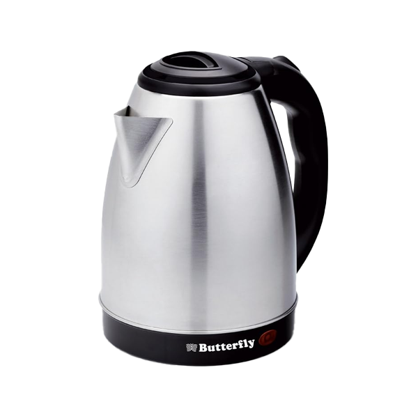 Butterfly Evo Pro 1.5L Electric Kettle | 1350 W | 360 degree Swivel Power Base | Auto Shut Off (1.5LEVOPRO1350W)