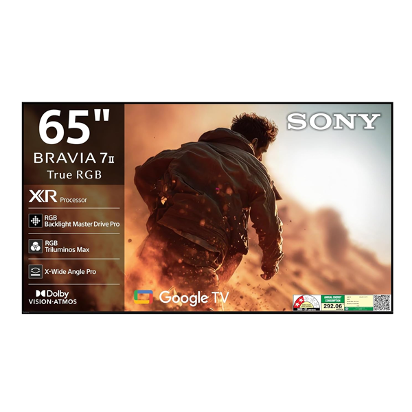Sony 165 cm (65 Inch) BRAVIA 7II True RGB Series 4K Ultra HD Google TV (K65XR70M2)