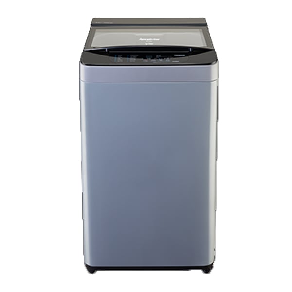 Panasonic 6.5 kg Inverter Fully Automatic Top Load Washing Machine (NAF65C1CRB, Charcoal Inox Grey)