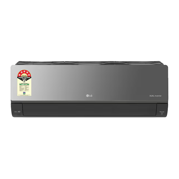 LG 5 Star 1.5 Ton Split AC, AI Convertible 6-in-1 Cooling, HimClean, Energy Manager+, Diet Mode+, (1.5TASNQ19ZWZE25SIU)