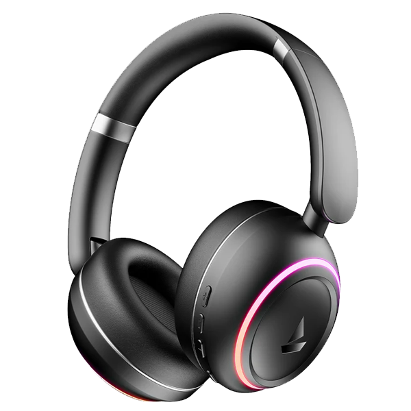 boAt Rockerz 480 Bluetooth Headphones Wireless Over Ear Headphone with Mic (BOATROCKERZ480)