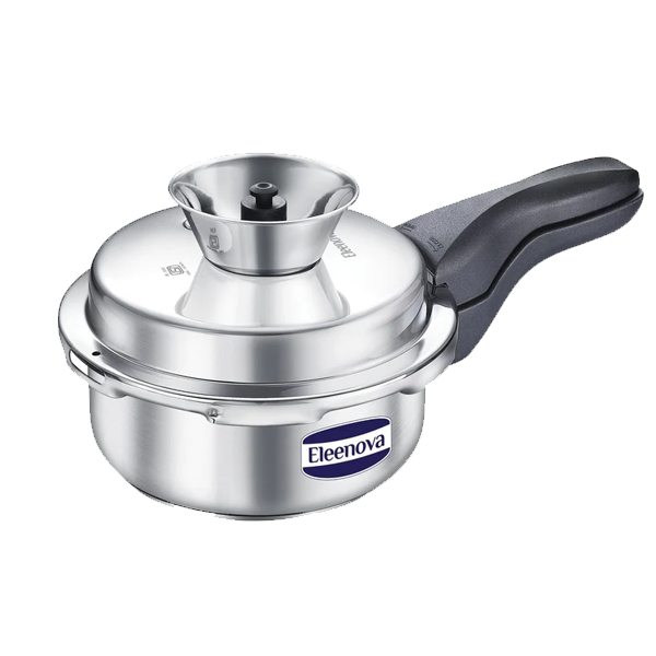 Eleenova Legacy SS 5L Cookers Anti Spill Stainless Steel Pressure Cooker (ELEPCSSLEGACY5L)