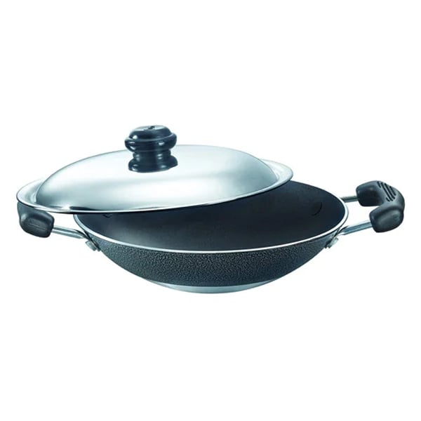 Butterfly 22cm Appachetty with Lid (Deep) Appachatty Set with Lid  (Aluminium, Non-stick, RAGAAPPACHATTY200MMD)