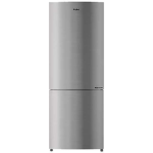Haier 237 Litres 2 Star Frost Free Double Door Refrigerator with Inverter Technology (HRB2872BMS)