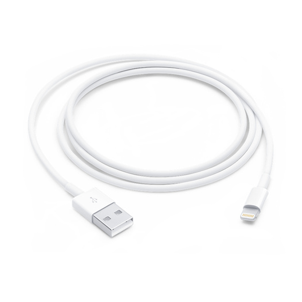 Apple 1m Lightning to USB Cable, White (IPLTUSBCABLE1MMXLY2)