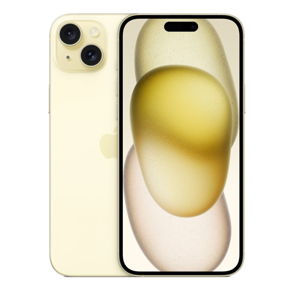 Apple iPhone 15 Plus 128 GB, Yellow (IP15PLUS128YLWMU123)