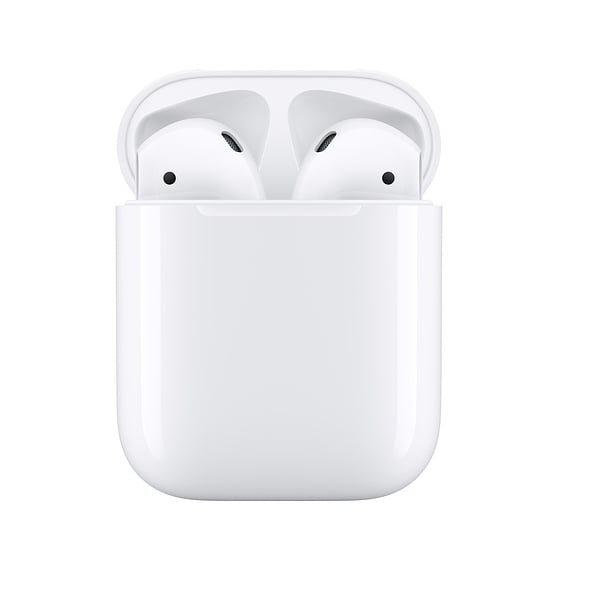 Apple AirPods with Charging Case Bluetooth Headset with Mic  (White, True Wireless) (IPHONEAIRPODS)