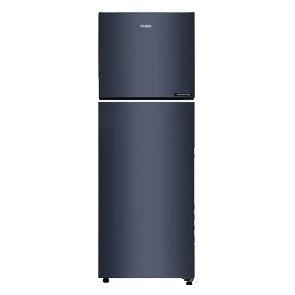 Haier 268L Frost Free Double Door Refrigerator Flat Door Graphite Black 2 Star (HRF3182IBGKA)