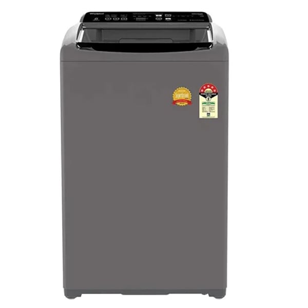  Whirlpool Whitemagic Premier 7 Kg GenX Fully Automatic Top Load Washing Machine (Hard Water Wash, Grey, 5 Star )  (WMPRMGENX7.0GREY10YM)