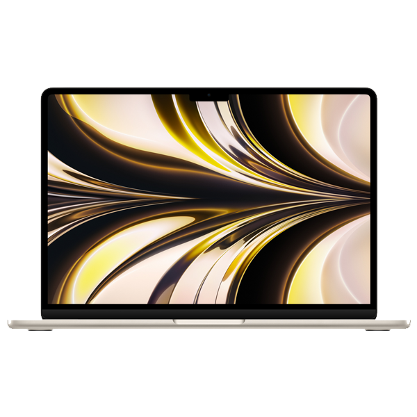 Apple MacBook Air M2 Chip (2022) Laptop (8GB RAM/512 GB SSD/13.6-inch /8-core CPU/10-core GPU /macOS/Starlight/ APPLEMACBKAIRMLY23HN)