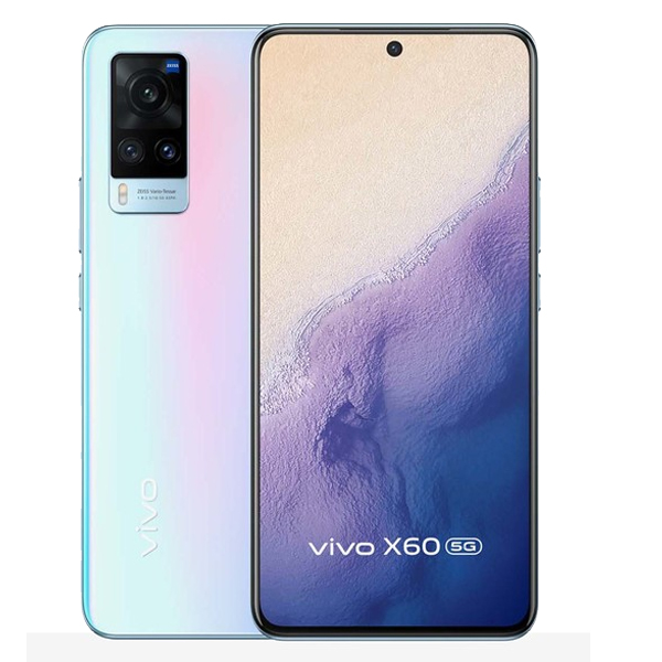 Vivo X60 (Shimmer Blue,256 GB ) 12 GB RAM, Dual SIM 5G (X6012256GBSHIMMEBLUE)