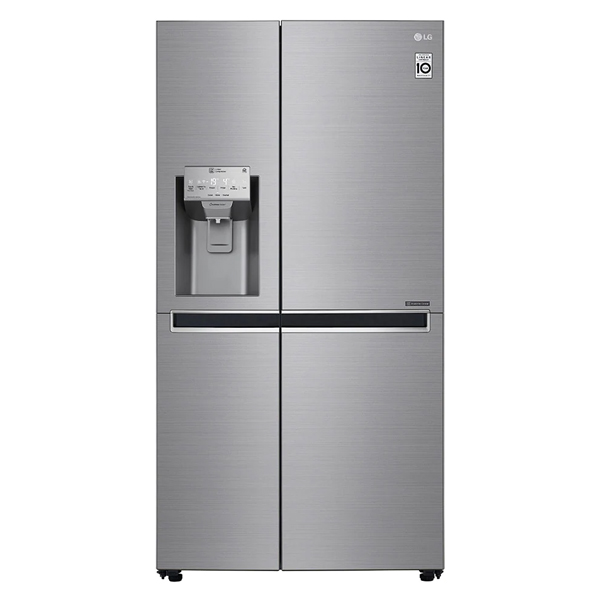 LG 668 L Frost Free Side-by-Side Refrigerator (GCL247CLAV)