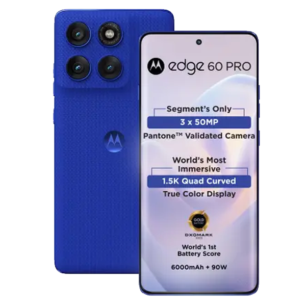 Motorola Edge 60 Pro 5G Mobile Phone (8GB RAM, 256GB Storage, MOTOEDGE60PRO5G8256)