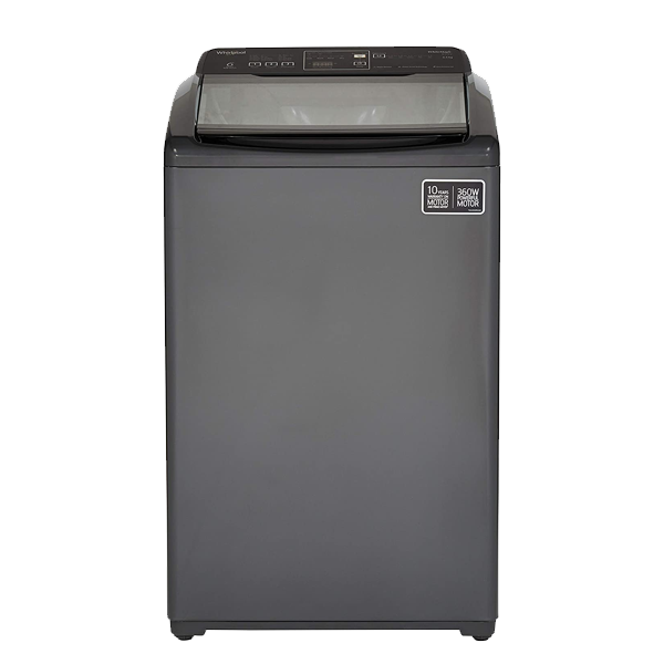 Whirlpool 6.5 kg 5 Star Fully Automatic Top Load with In-built Heater Grey  (WMELITE6.5GREY10YMW)