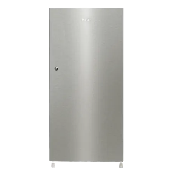 Haier 190L 5 Star Direct Cool Single Door Refrigerator (Inverter Compressor, Nickel Steel, HRD2105BNSA)