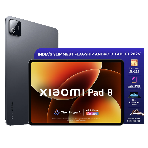Redmi Pad 8 12GB RAM, 256GB ROM Wi-Fi Android Tablet (MIPAD812256GB)