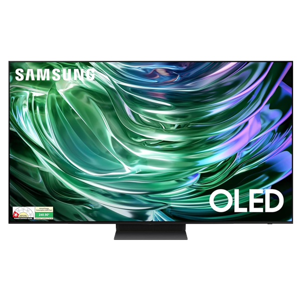 SAMSUNG 140 cm (55 inch) 1 Star OLED 4K Ultra HD Smart Tizen TV (QA55S90H)