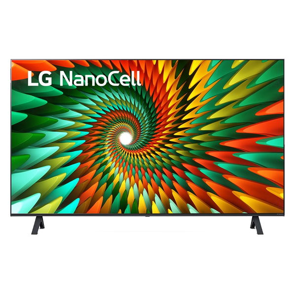 LG NanoCell TV 43Inch 4K Smart TV, Black (43NANO77)